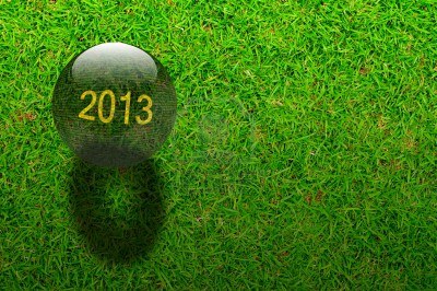 11858376-crystal-ball-with-year-2013-on-green-grasses-background